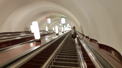 Петербургское метро украсили ко Дню освобождения Ленинграда от блокады
