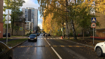 До конца октября на петербургских улицах установят еще 27 «лежачих полицейских»