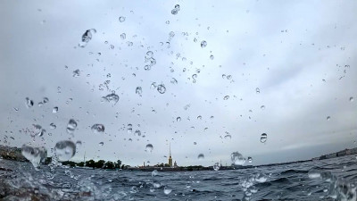 В Петербурге объявили «жёлтый» уровень опасности из-за ветра