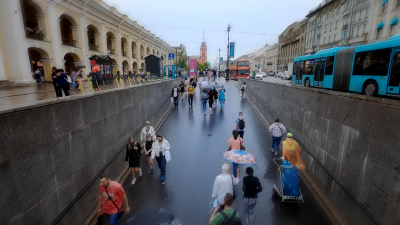 Синоптик пообещал петербуржцам потепление после сильных дождей