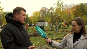 Пусть город будет зелёным: городская акция посадки деревьев и кустарников в Петербурге