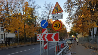 С 10 ноября в Петергофе ограничат движение транспорта