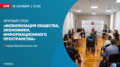 Круглый стол: «Мобилизация общества, экономики, информационного пространства»