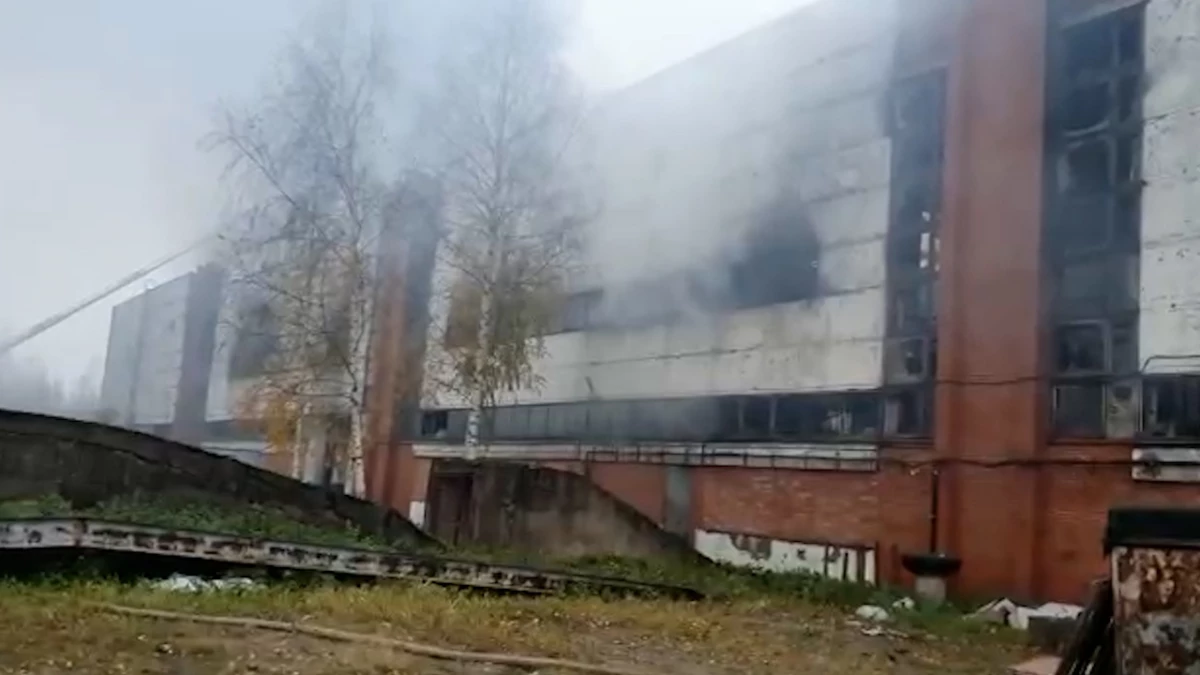 Специалисты взяли пробы воздуха в Металлострое после длительного пожара на складе - tvspb.ru