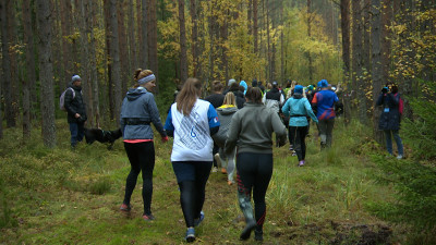 На заключительные лесные забеги «Лиги Героев» в Петербурге вышли более 800 человек