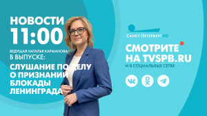 Новости Петербурга к 11:00