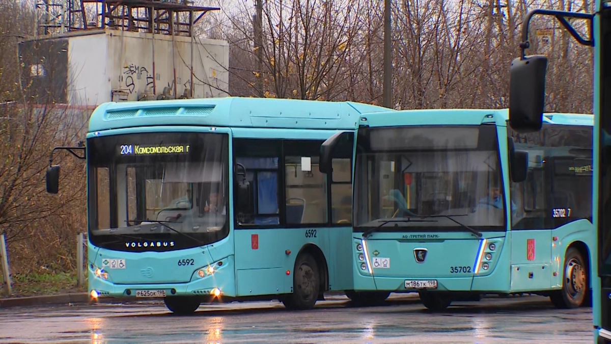 Новая автобусная площадка «Лахтинский разлив» разгрузила улицы в Приморском районе - tvspb.ru