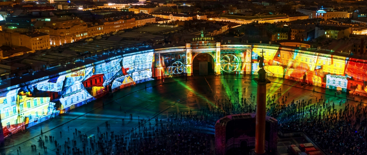 Масштабное мэппинг-шоу покажут на Дворцовой площади - tvspb.ru