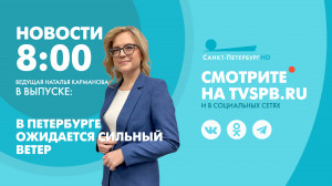 Новости Петербурга к 08:00