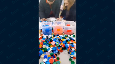 На Московском вокзале прошла акция к Международному дню переработки вторичного сырья