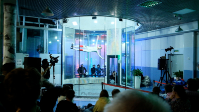 В Петербурге прошли Всероссийские соревнования по аэротрубным дисциплинам