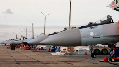 Минобороны показало кадры применения самолетов Су-35С и Су-30СМ в небесах СВО