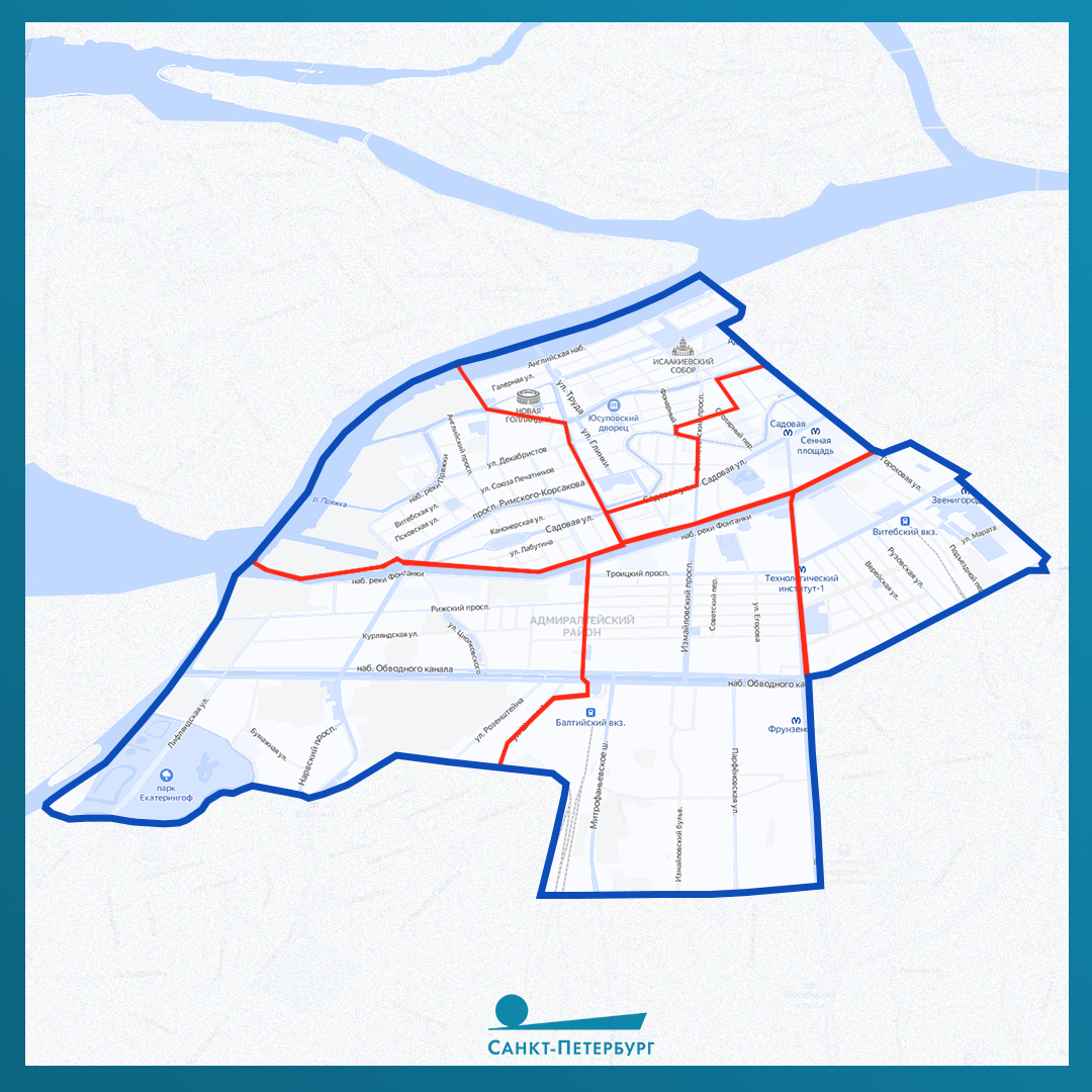 Зона платной парковки спб 2023 карта