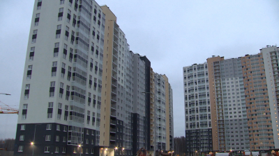 Более полумиллиона «квадратов» жилья ввели в Петербурге за январь