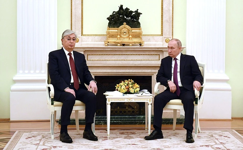 Владимир Путин и Касым-Жомарт Токаев провели встречу сразу после инаугурации - tvspb.ru