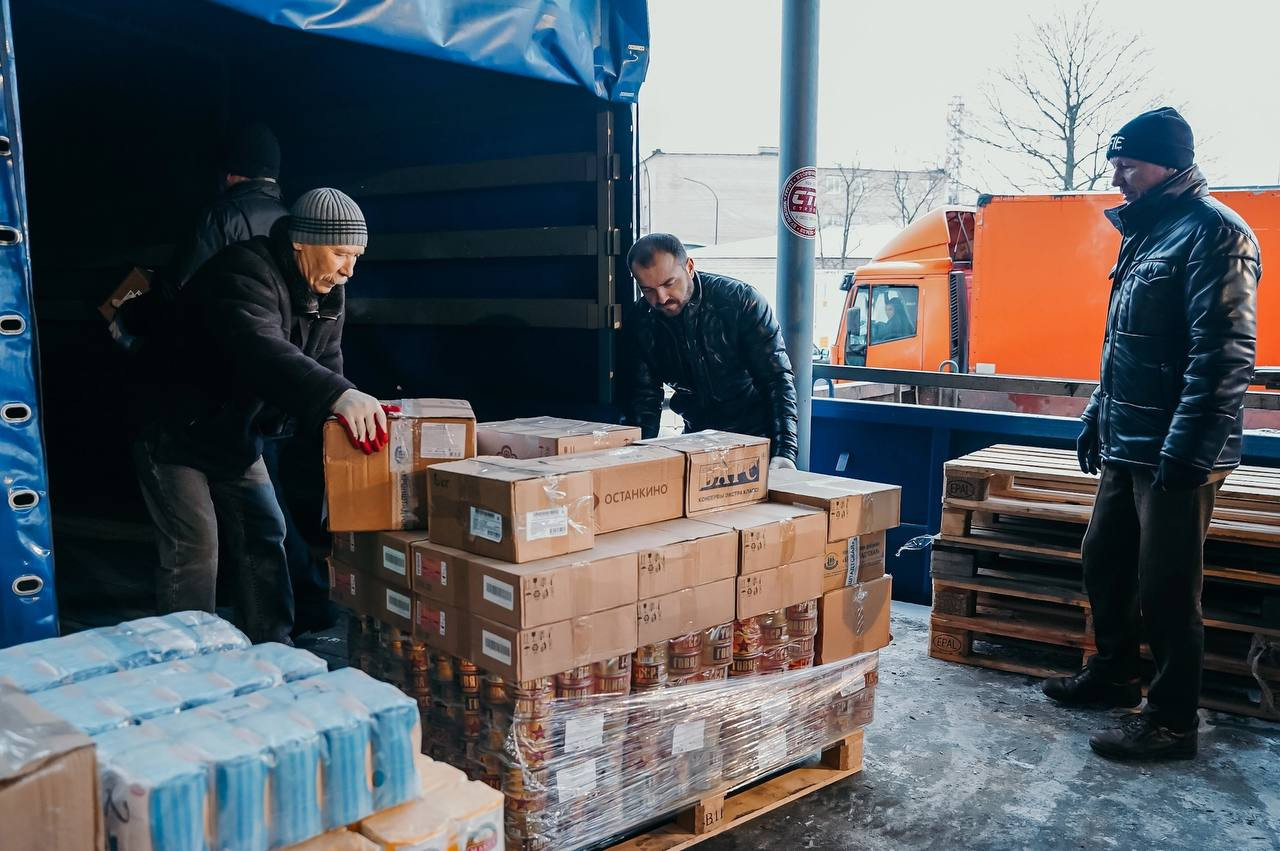 Из Петербурга в Мариуполь прибудет 11 тонн гуманитарной помощи