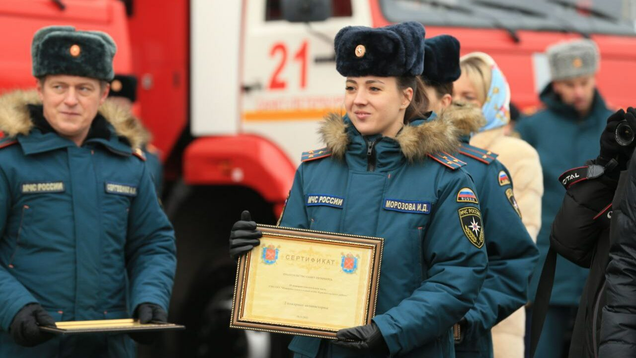 Петербургские спасатели получили более 30 единиц новой техники