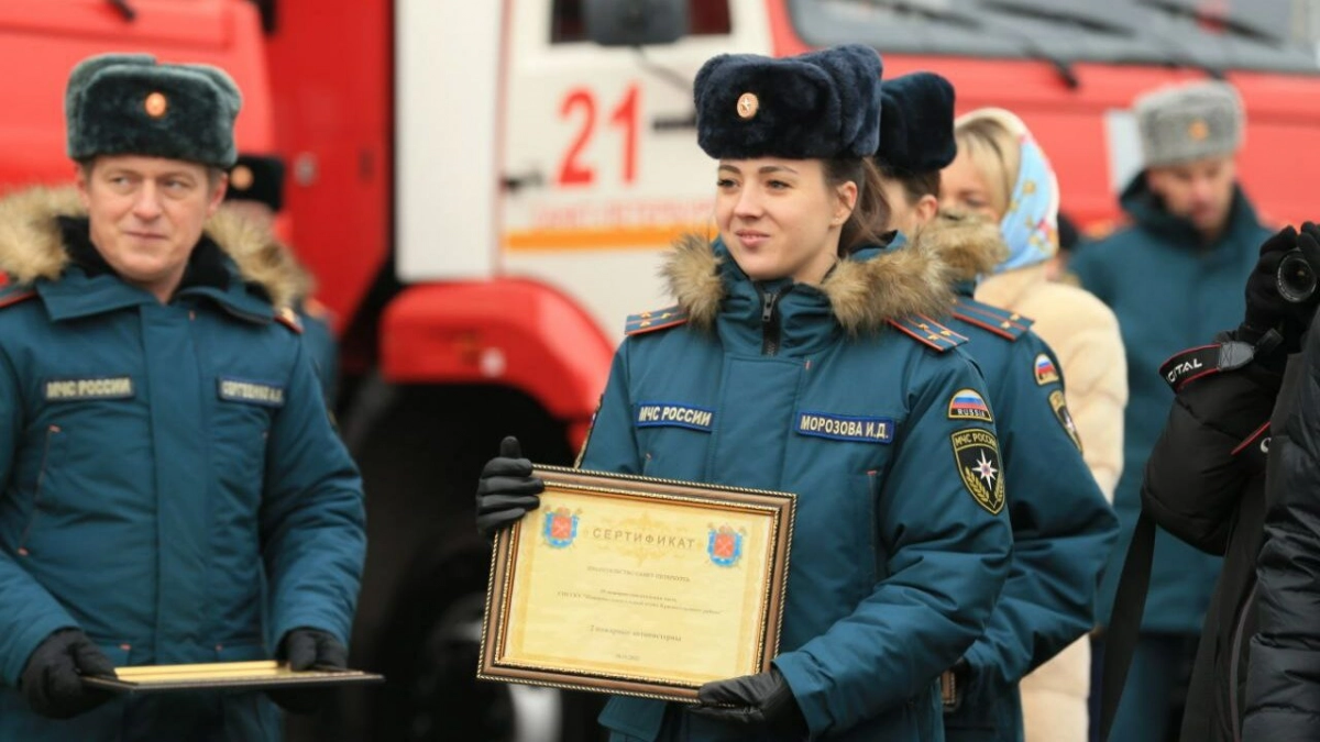 Петербургские спасатели получили более 30 единиц новой техники - tvspb.ru