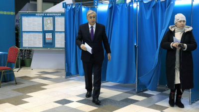 Данные экзитпола говорят о победе Токаева на выборах президента Казахстана