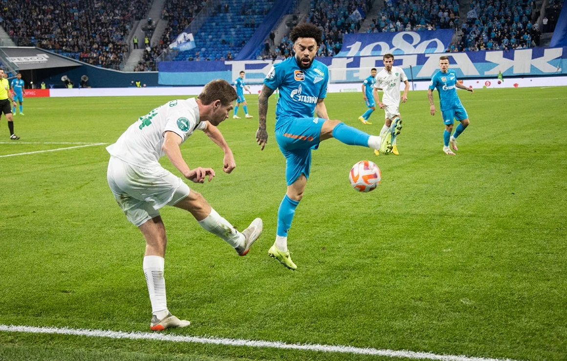 «Зенит» проиграл «Ахмату» на домашнем стадионе со счетом 1:2 - tvspb.ru