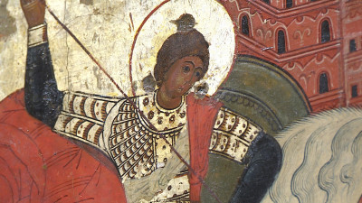 В Русском музее открылась камерная выставка о святом Георгии Победоносце