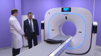 В поликлинике №4 появился компьютерный томограф последнего поколения