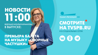 Новости Петербурга к 11:00