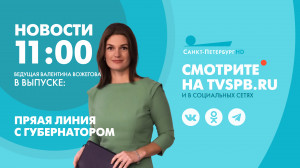Новости Петербурга к 11:00