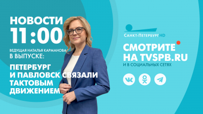 Новости Петербурга к 11:00