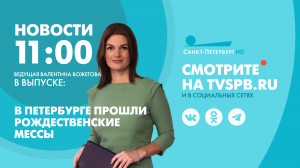 Новости Петербурга к 11:00