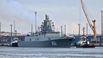 Фрегат «Адмирал Головко» вышел в Финский залив для испытаний