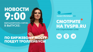 Новости Петербурга к 9:00