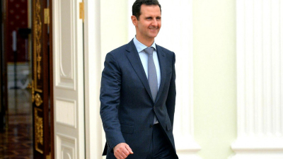 Асад поздравил Путина с наступающим Новым годом