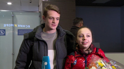В Петербург прибыли победители чемпионата РФ по фигурному катанию