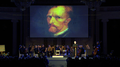 Миронов и Башмет представили спектакль «Ван Гог. Письма к брату» в Петербурге