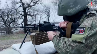 На левом берегу Днепра российские мотострелки отразили атаку диверсантов