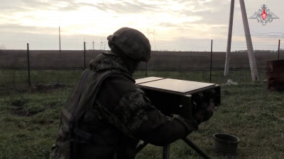 В Минобороны показали работу комплекса «Аистёнок» в контрбатарейной борьбе