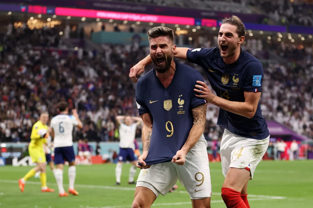 Сборная Франция вышла в полуфинал ЧМ-2022, обыграв англичан - tvspb.ru