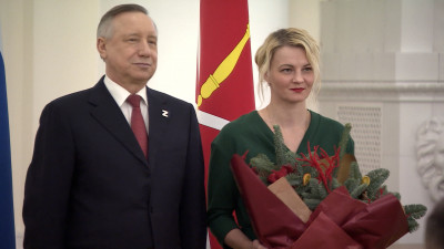 В Смольном наградили отличившихся спортсменов и тренеров