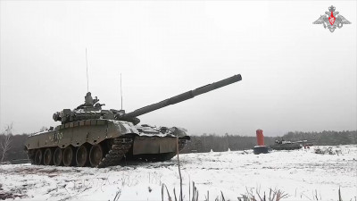 Появились кадры боевого слаживания российских и белорусских военных