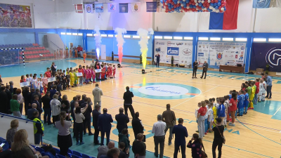 В Петербурге стартовал международный турнир по мини-футболу среди команд детских домов и интернатов