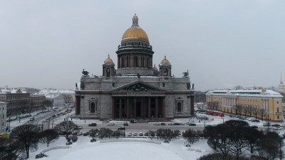 Сегодня Петербург накроет мокрый снег с дождем