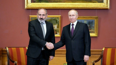 В Кремле допустили, что Путин и Пашинян встретятся в декабре в Петербурге