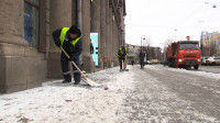 Олег Зотов оценил качество зимней уборки в четырёх районах Петербурга