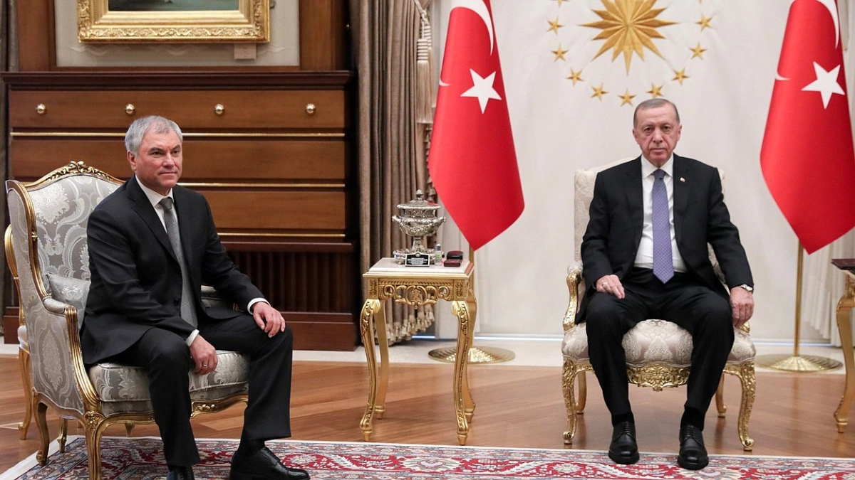 Вячеслав Володин встретился с президентом Турции - tvspb.ru