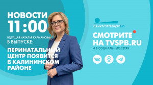 Новости Петербурга к 11:00