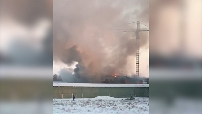 Два человека погибли в пожаре на Пулковском шоссе