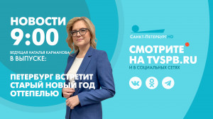 Новости Петербурга к 9:00