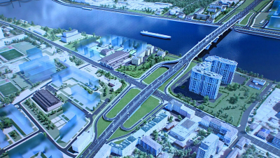 Власти Петербурга представили проект планировки Большого Смоленского моста