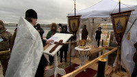 Главную иордань Петербурга освятил митрополит Варсонофий